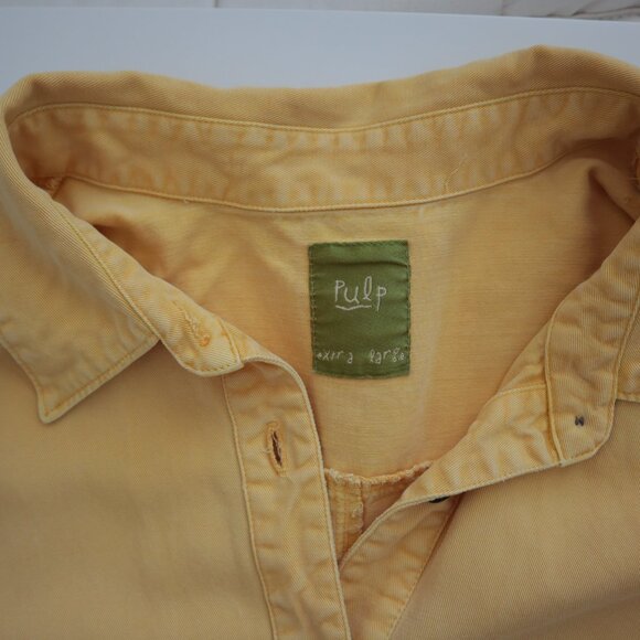 Pulp Tencel Artsy Button Up Top | XL - Picture 3 of 5